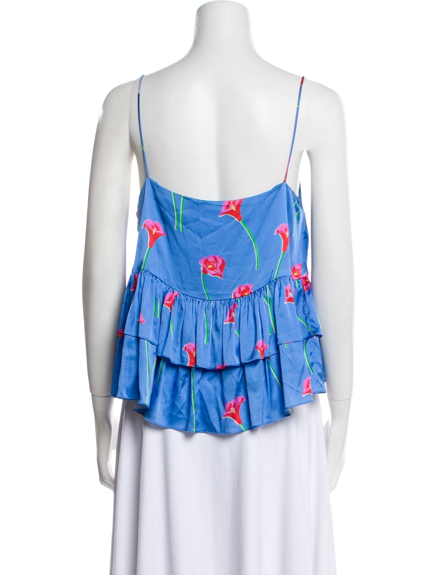 Caroline Constas Silk Printed Top